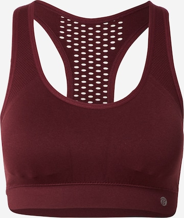 Bally Bustier Sport bh 'TONYA' in Rood: voorkant