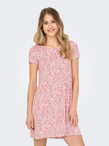 ONLY Jurk 'ONLBera' in Roze: voorkant