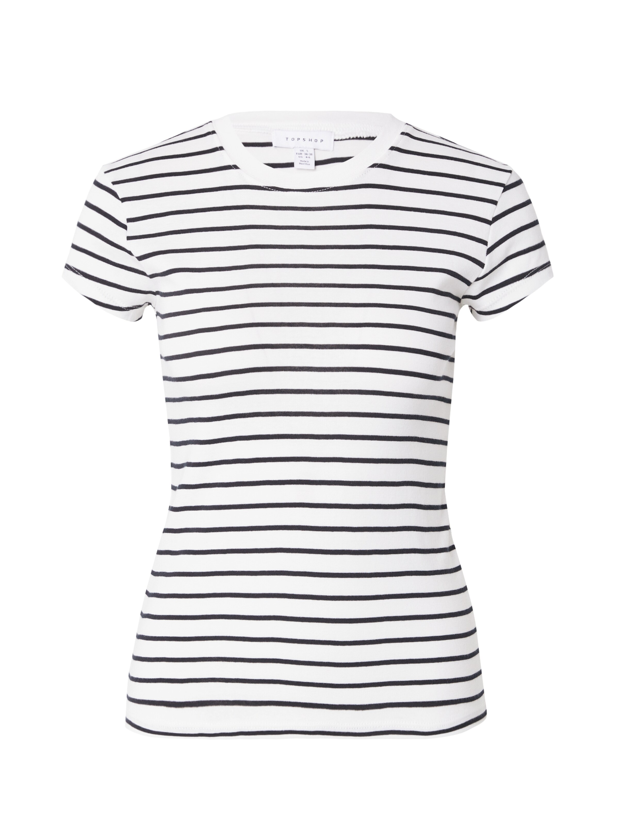 TOPSHOP Тениска в бежово: отпред