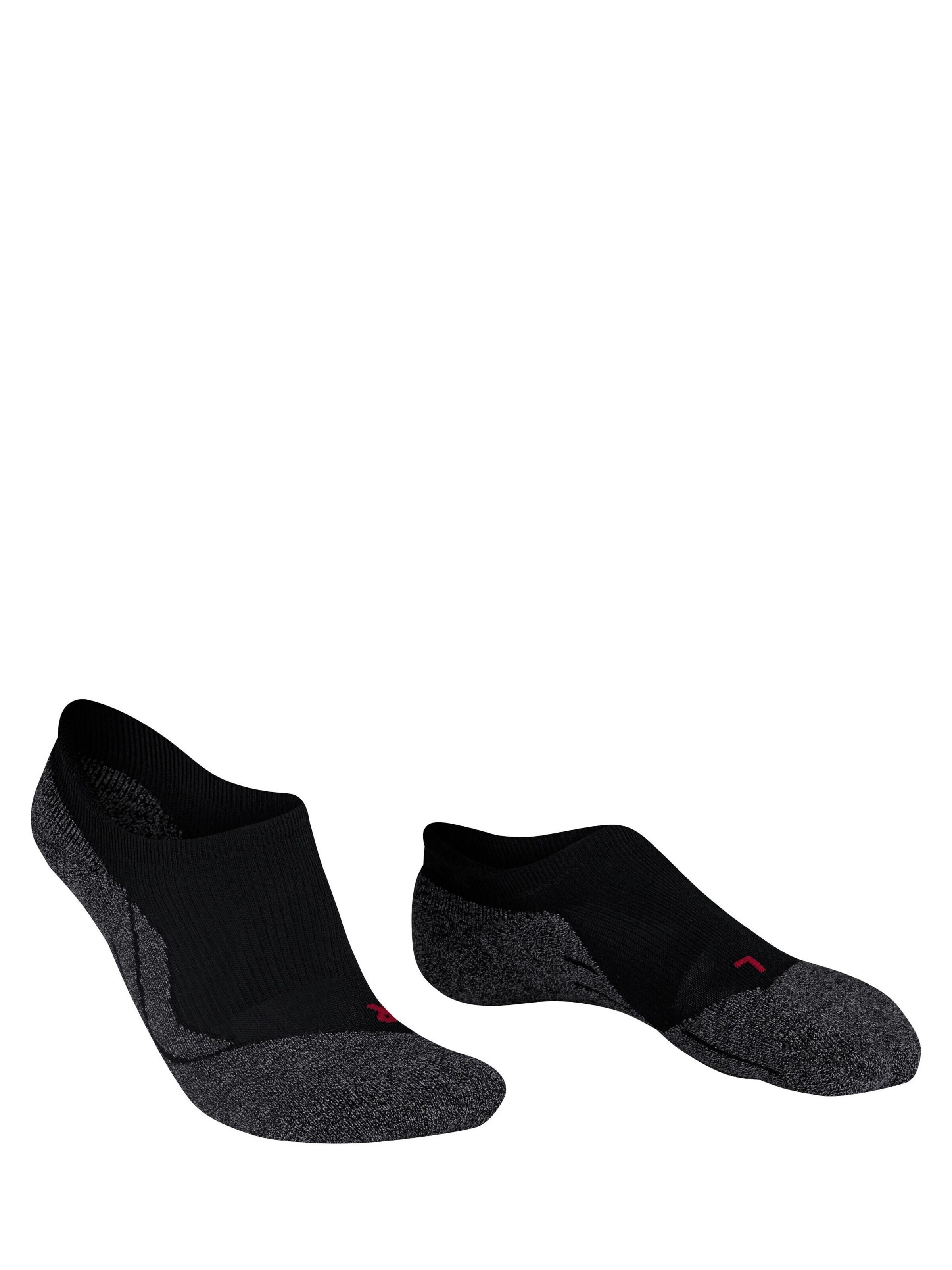 FALKE Athletic Socks 'RU3 Comfort Invisible' in Black