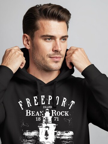 Neverless Sweatshirt 'Vintage Leuchtturm' in Black