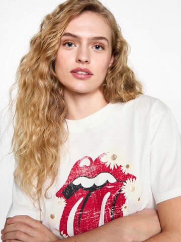 MANGO TEEN Shirt 'ROLLMARG' in White