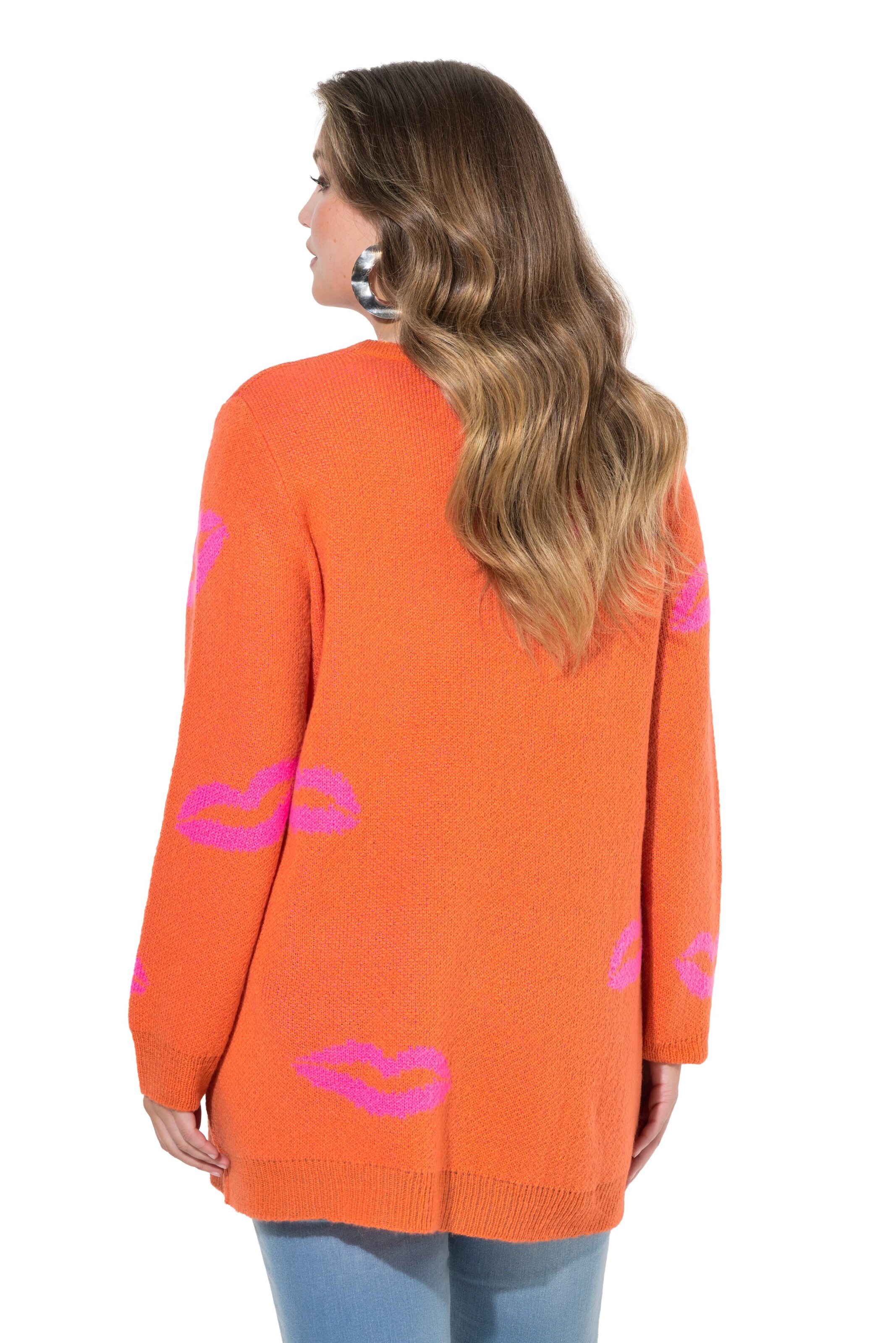 MIAMODA Sweater in Orange