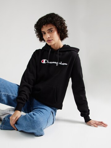 juoda Champion Authentic Athletic Apparel Megztinis be užsegimo
