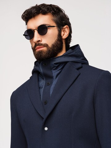 Ombre Regular Fit Businesshemd in Blau