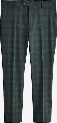 NextSlimfit Hlače s naborima - zelena boja: prednji dio