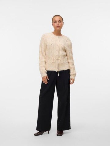 VERO MODA Knit cardigan 'VMLISA' in Beige