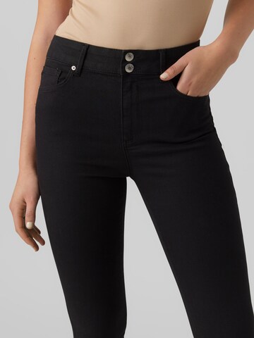 VERO MODA Slimfit Jeans 'SOPHIA' in Zwart