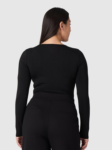 Les Lunes Shirtbody 'Alena' i sort