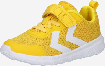 Sneaker 'ACTUS' di Hummel in giallo: frontale