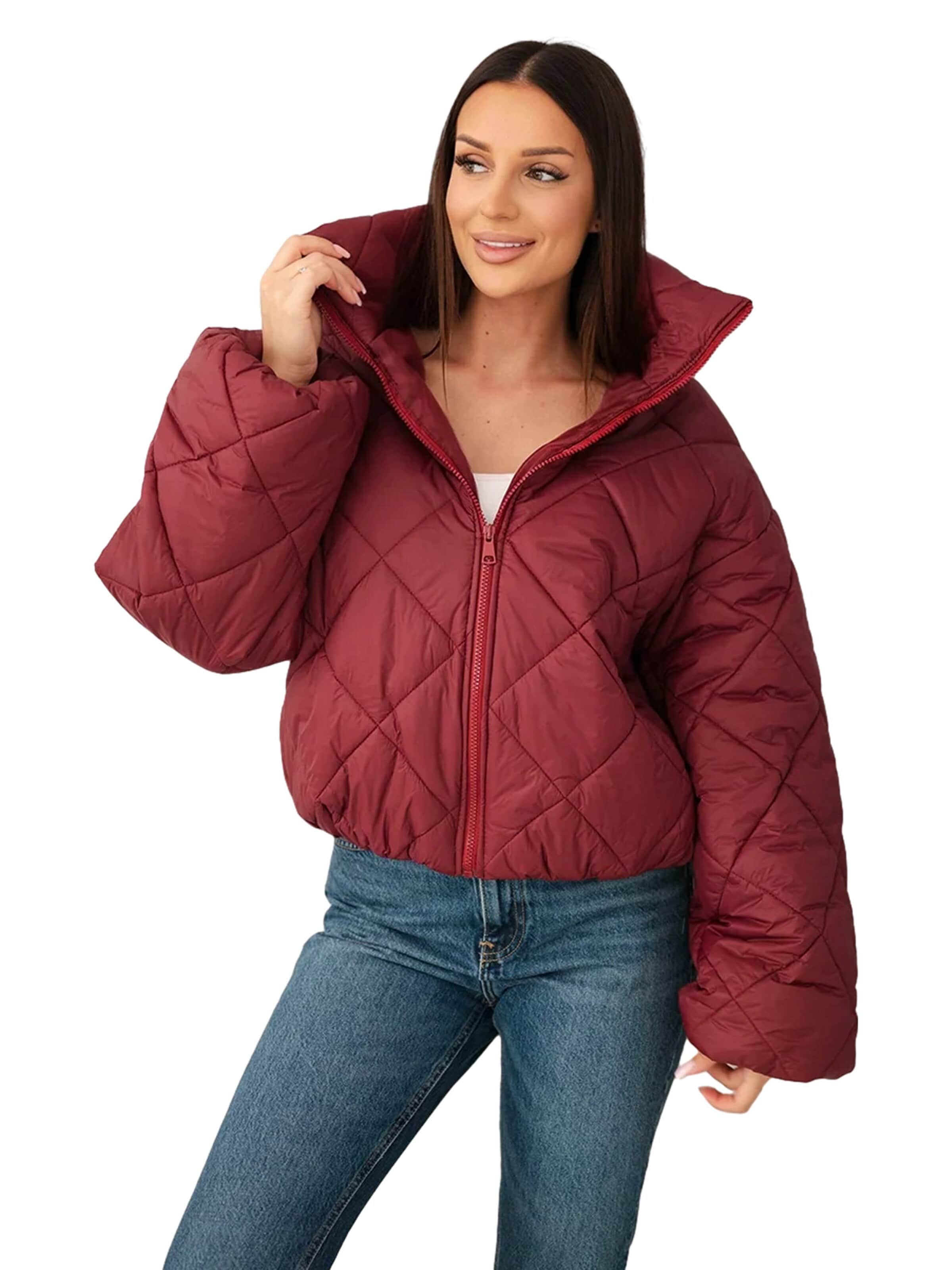 Lumera Winter jacket 'Therese' in Red: front