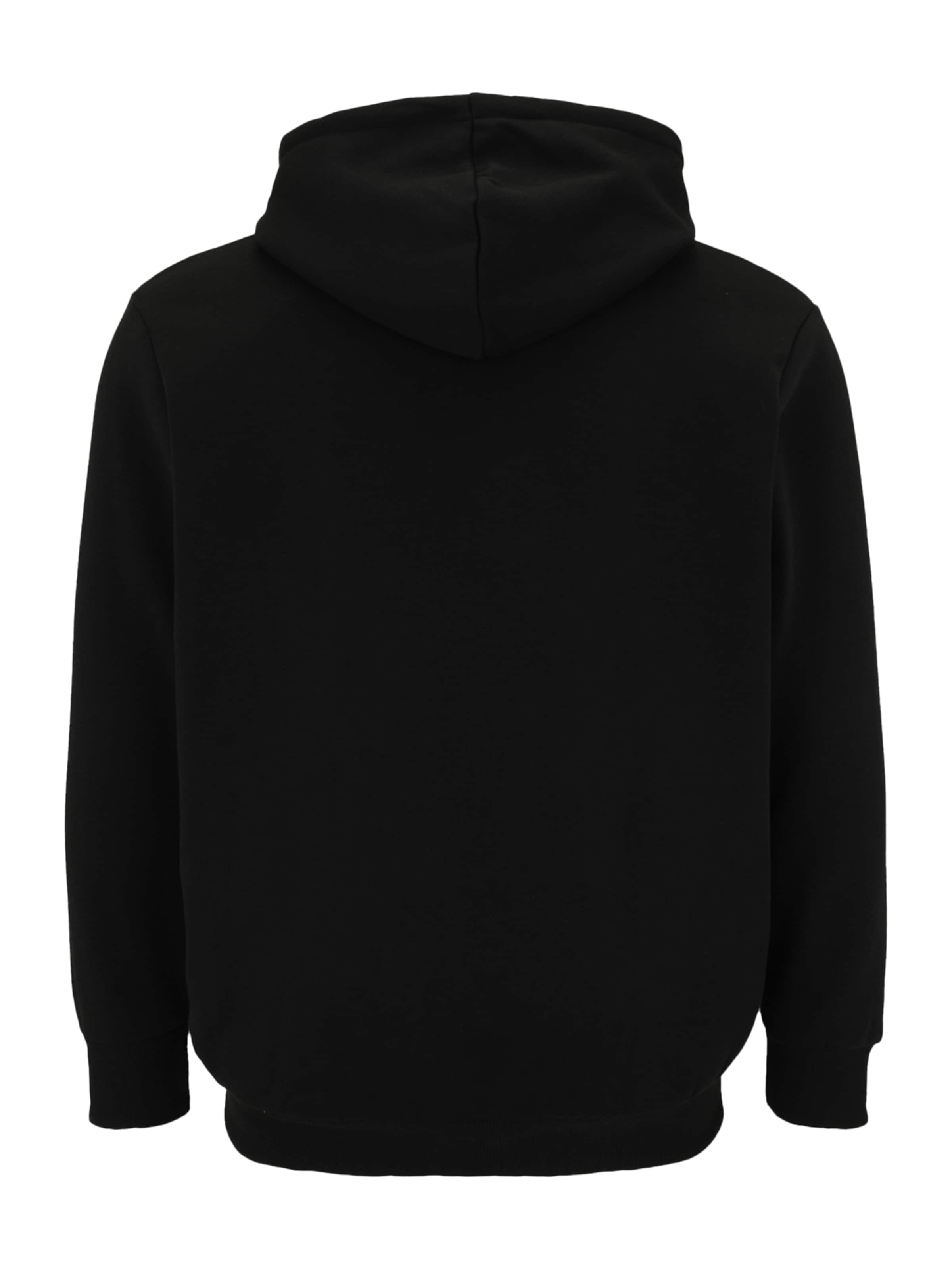 Jack & Jones Plus Свитшот 'JJPAN' в Черный