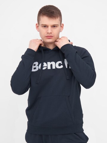 BENCH Sweatshirt 'Skinner' in Blauw: voorkant