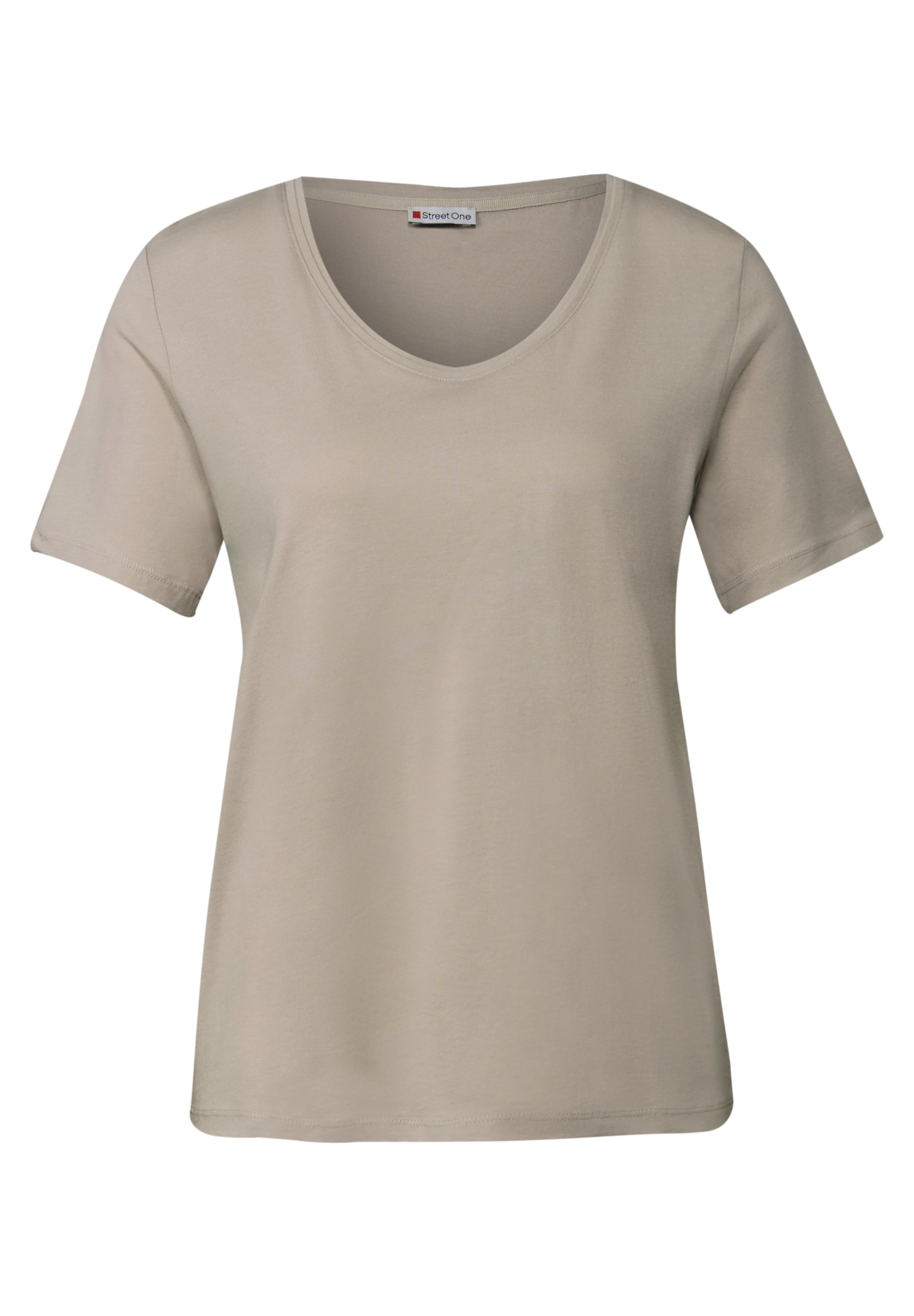 STREET ONE Shirt in Beige: front