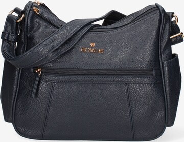 Borsa a tracolla 'Borsa a Tracolla Donna B Cavalli Ecopelle Zip Tasche Multiple 28x24cm' di B. Cavalli in blu: frontale