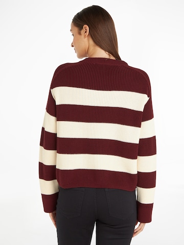 Pull-over TOMMY HILFIGER en rouge