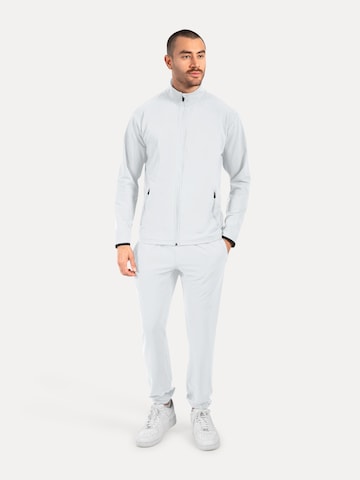 Effilé Pantalon de sport 'Delian' Smilodox en gris