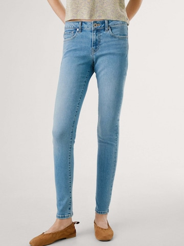 Skinny Jean 'Soho' Pepe Jeans en bleu : devant