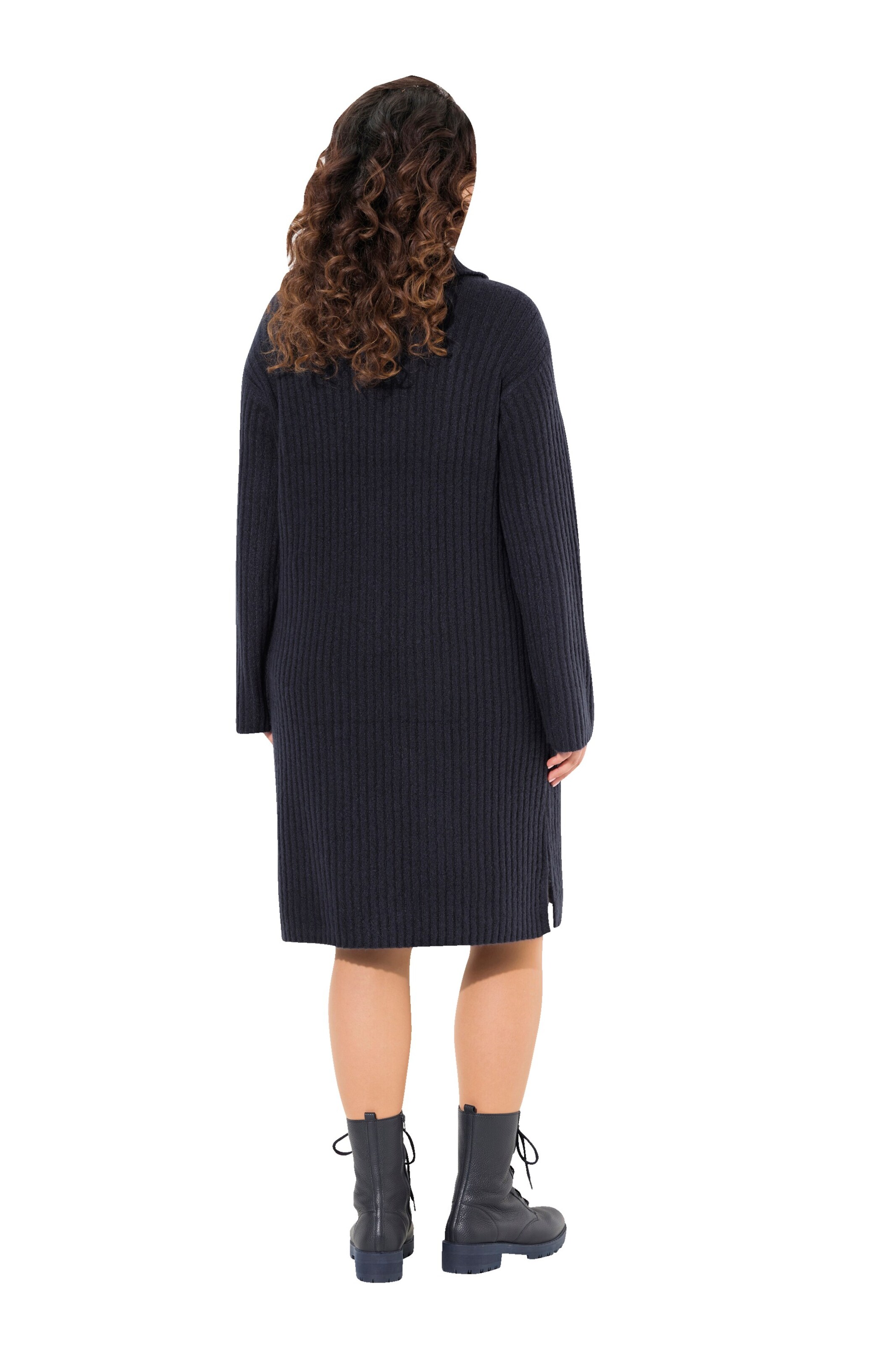 Ulla Popken Knitted dress in Black
