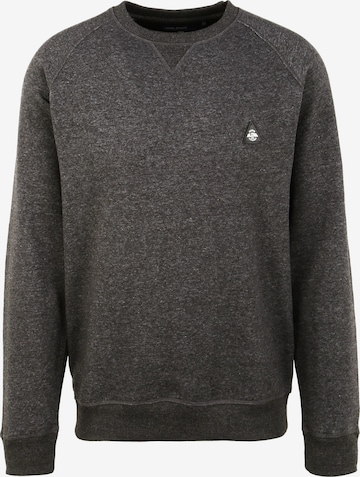 BLEND Sweatshirt 'Kuna' in Grey: front