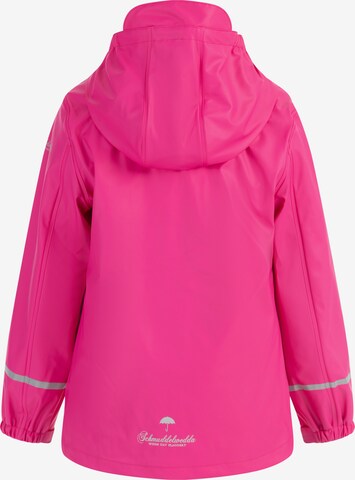 Schmuddelwedda Weatherproof jacket in Pink