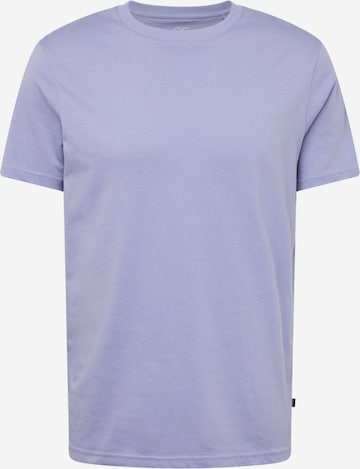 T-Shirt QS en violet : devant