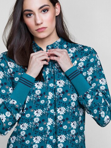 4funkyflavours Blouse 'All I Need Is You' in Blue