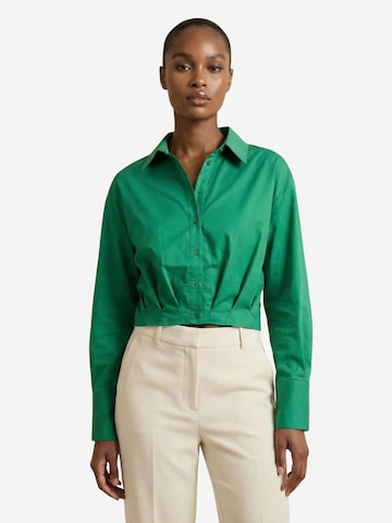 My fashion Blouse in Green: front