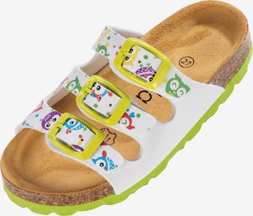 Palado Sandals & Slippers 'Capri Kids' in White: front