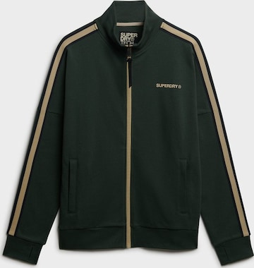 Veste de survêtement 'Tech Cult' Superdry & Co en vert : devant