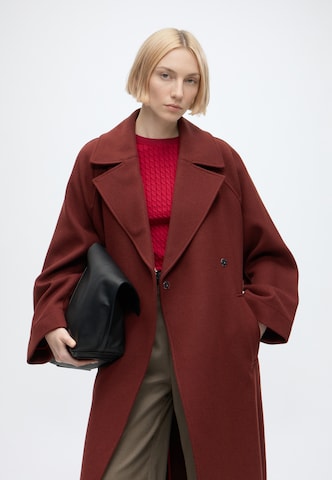 HUGO Between-seasons coat 'Makira-1' in Brown