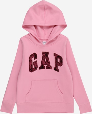 Sweat-shirt GAP en rose : devant