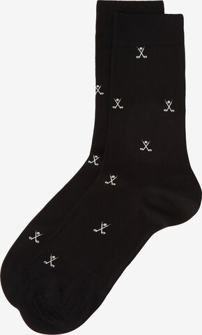 CALZEDONIA Socks in Black: front