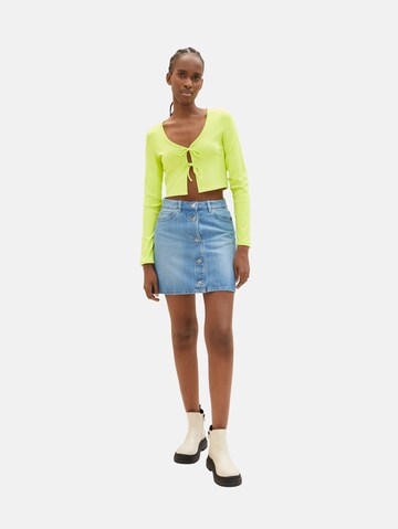 TOM TAILOR DENIM Majica | zelena barva