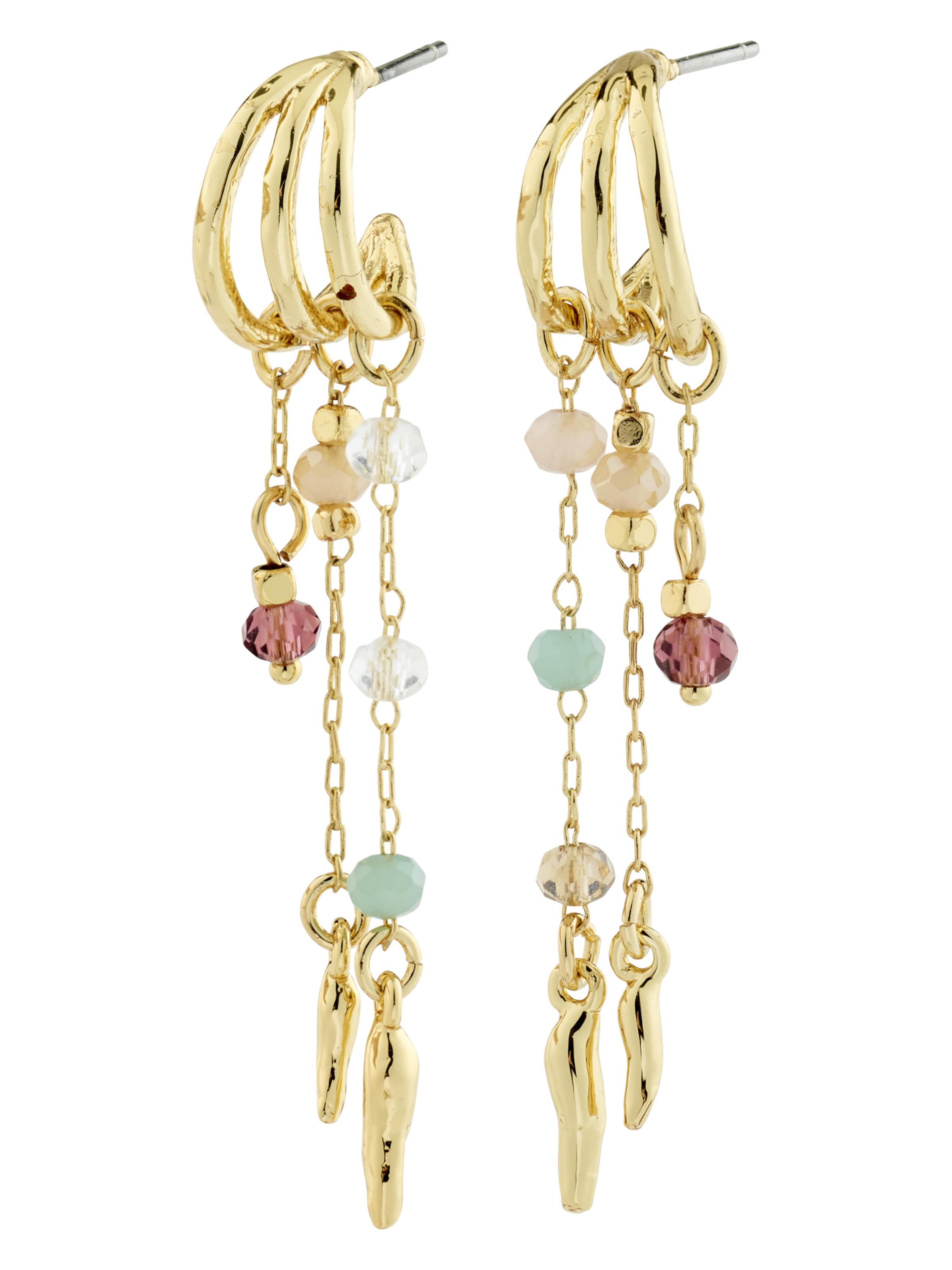 Pilgrim Σκουλαρίκια ' Morin ' σε χρυσό: μπροστά