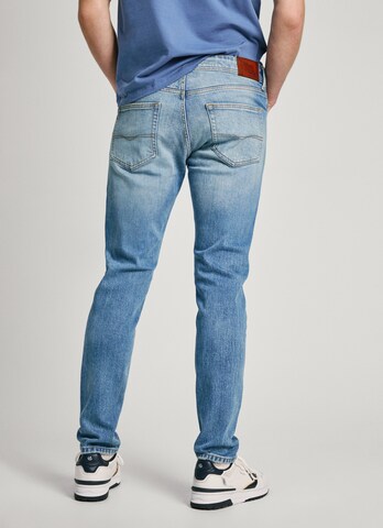 Pepe Jeans Tapered Jeans in Blau