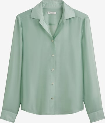 Marc O'Polo Blouse in Groen: voorkant