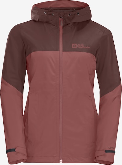 JACK WOLFSKIN Outdoor jakna 'Weiltal 2L' u burgund / merlot, Pregled proizvoda