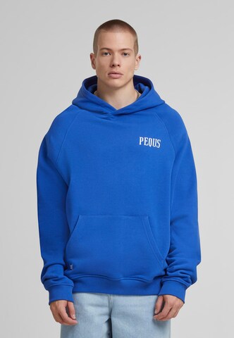Pequs - Sudadera en azul: frente