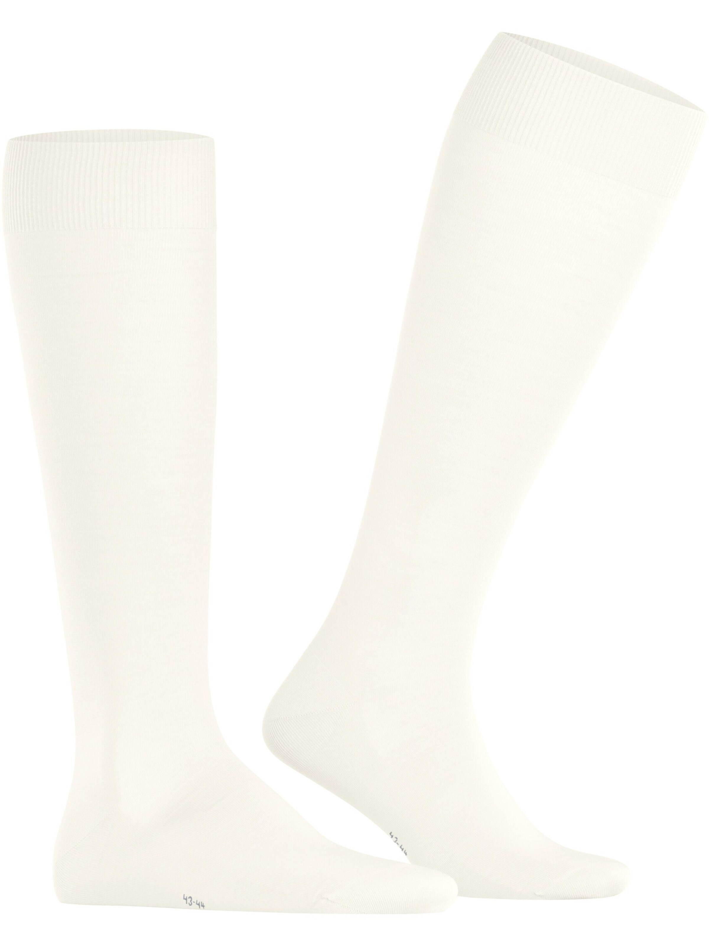 FALKE Knee High Socks 'ClimaWool' in White