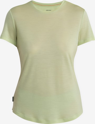 ICEBREAKER - Camiseta funcional 'Cool-Lite Sphere III' en verde: frente