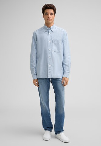 STRELLSON Regular fit Button Up Shirt 'Nero' in Blue