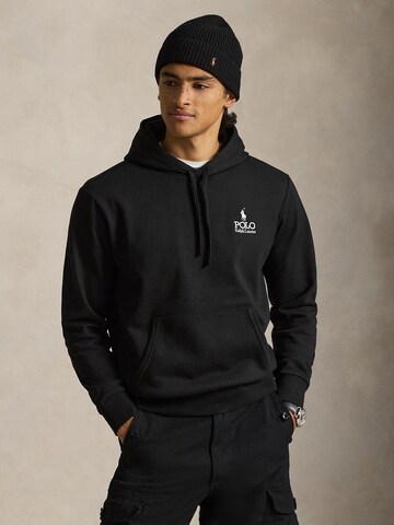 Polo Ralph Lauren Sweatshirt in Schwarz: Vorderseite