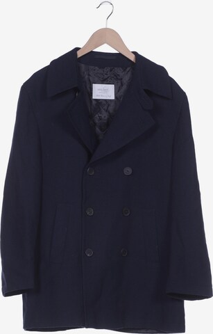 Van Laack Jacket & Coat in M-L in Blue: front