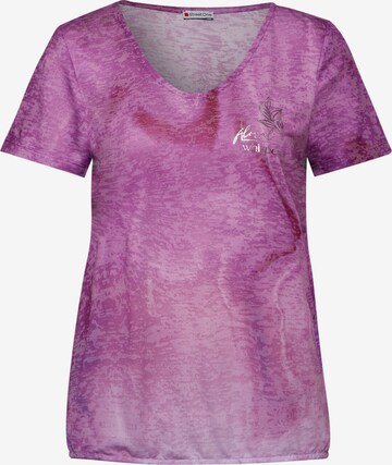 STREET ONE Shirt in Pink: front