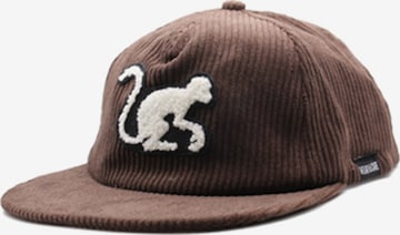 Surf Monkey - Boné desportivo em castanho: frente
