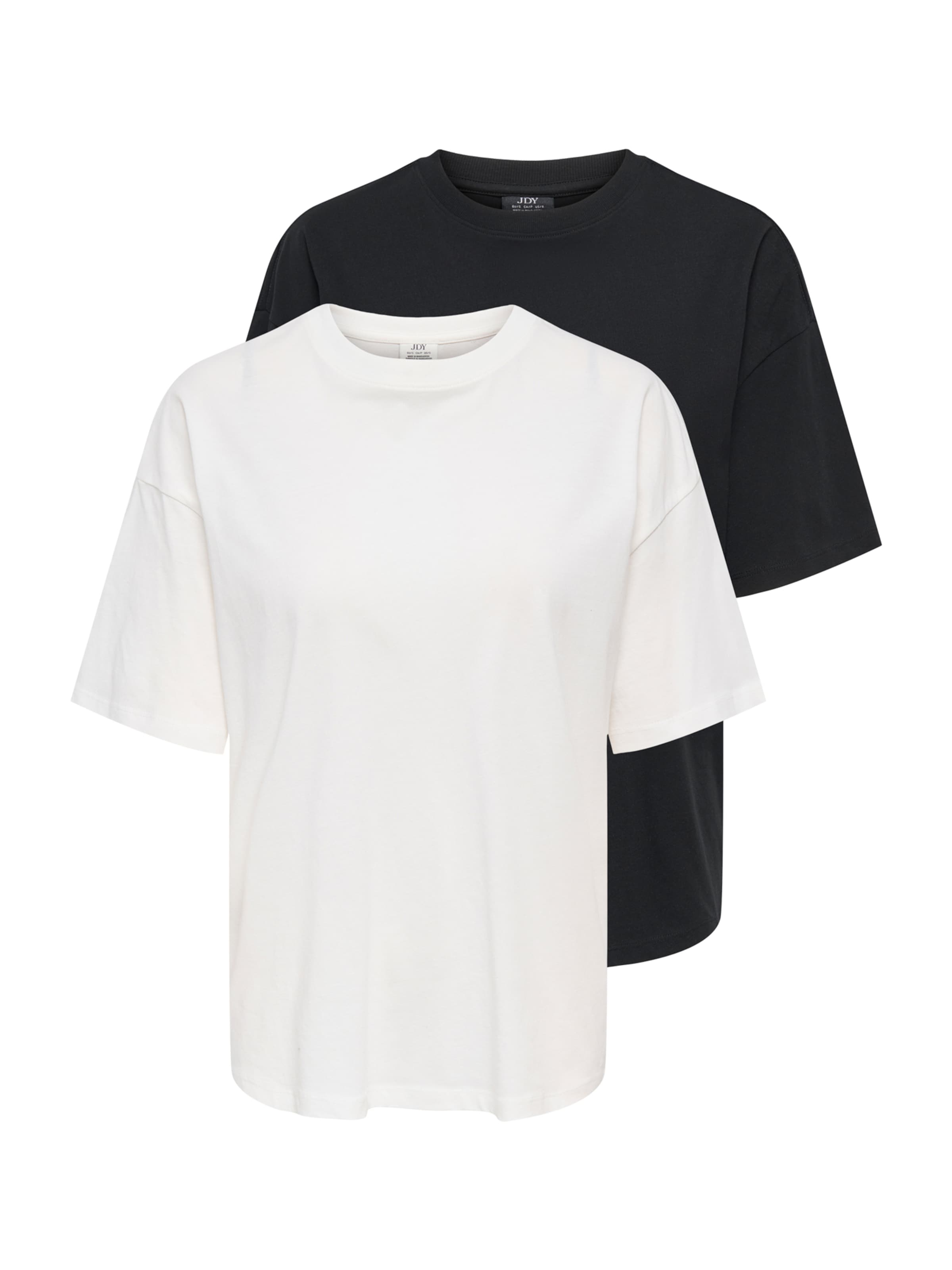 JDY Paita 'JDYREX' värissä musta / valkoinen, Tuotenäkymä