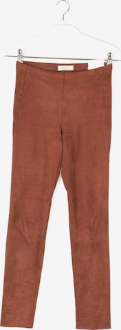 Absolu Paris Pants in XS in Brown: front