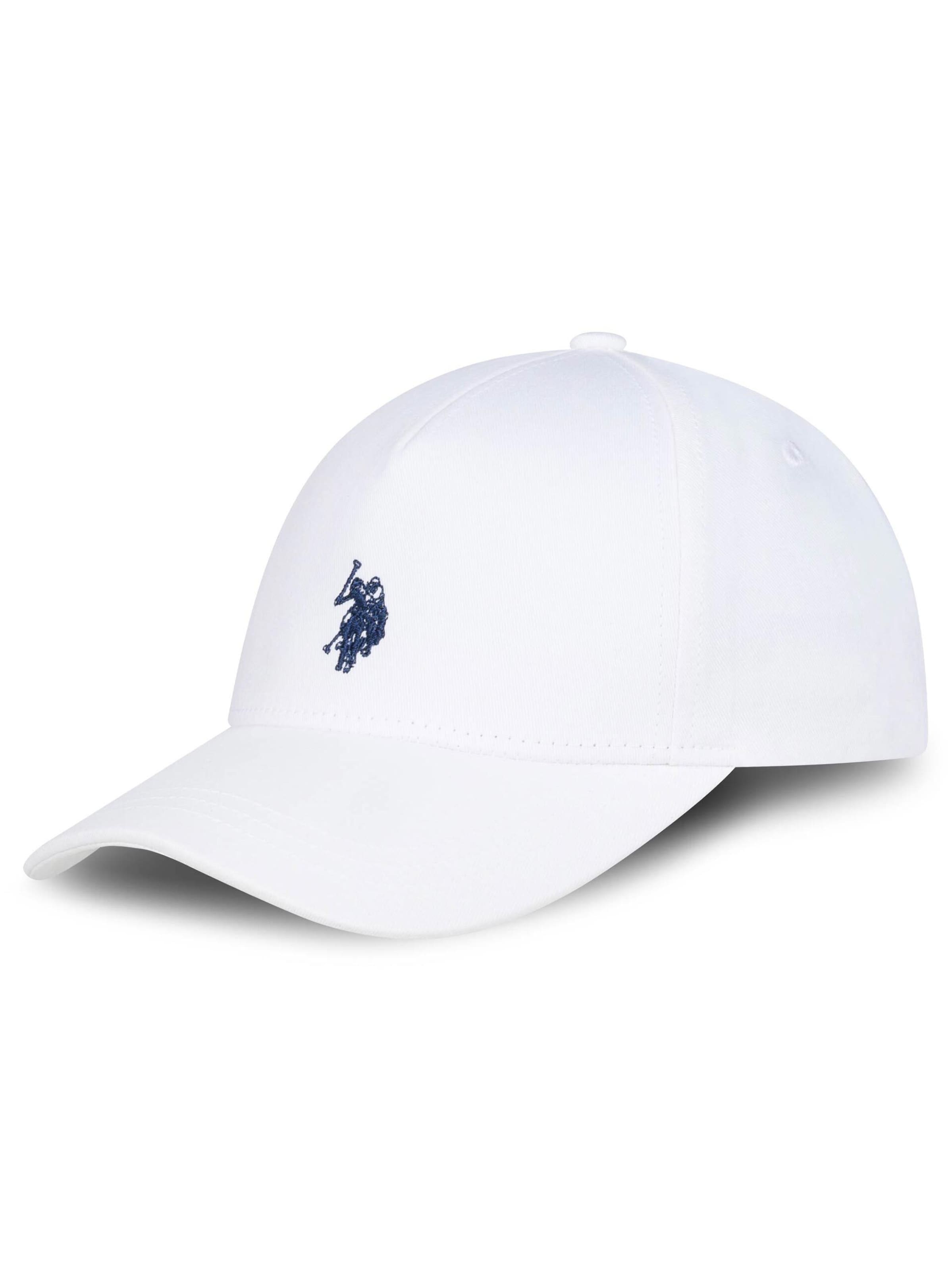 U.S. POLO ASSN. Cap in White: front