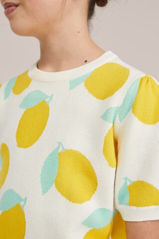 WE Fashion Свитер в Бежевый